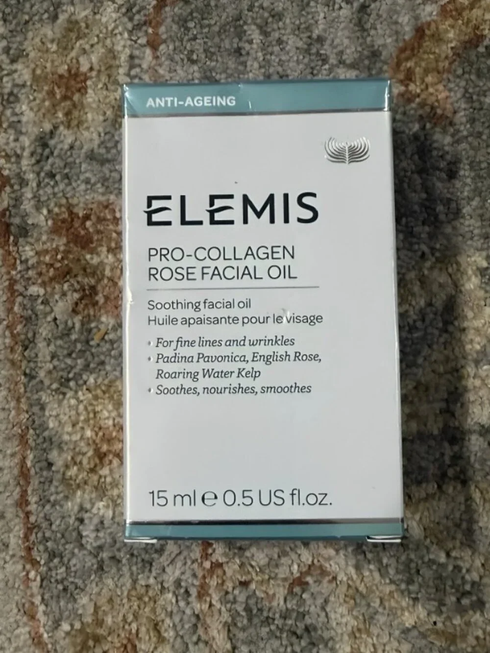 Elemis Pro-Collagen Rose Oil Blend Soothing Facial Oil 15ml/0.5oz New In Box